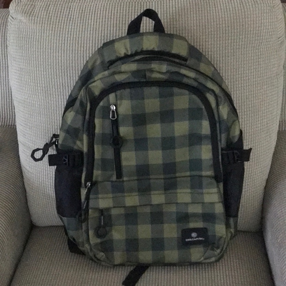 Cool Capital green Backpack.